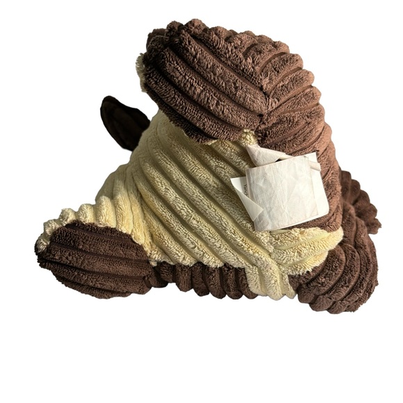 Morgan Home Squirrel Chipmunk “Dale” Weighted Plush Door Stopper Brown Corduroy - Picture 8 of 11